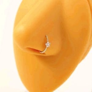 Flower nose ring hoop